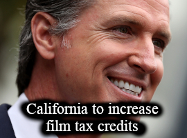 California to increase film tax credit